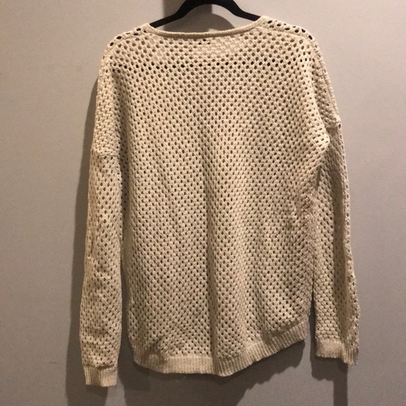 Like new! Theory Crochet Sweater - Picture 5 of 5
